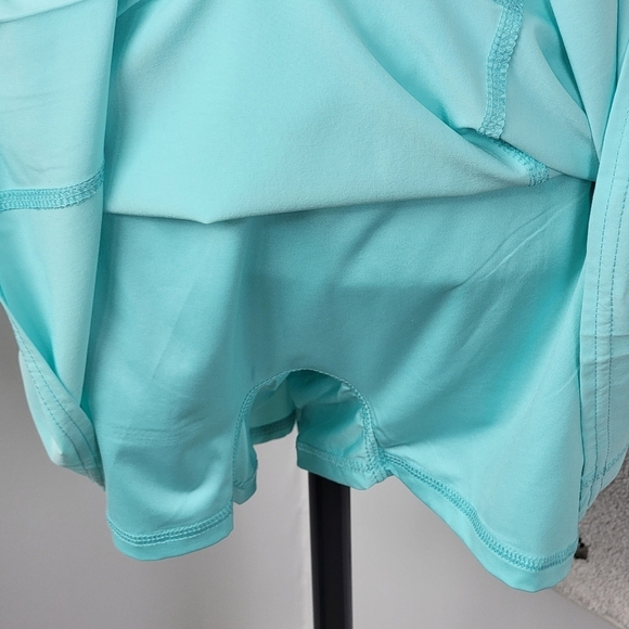 Jofit Mint Green Performance Pleated Tennis/Pickleball Skirt/Skort Sz M - Picture 6 of 12